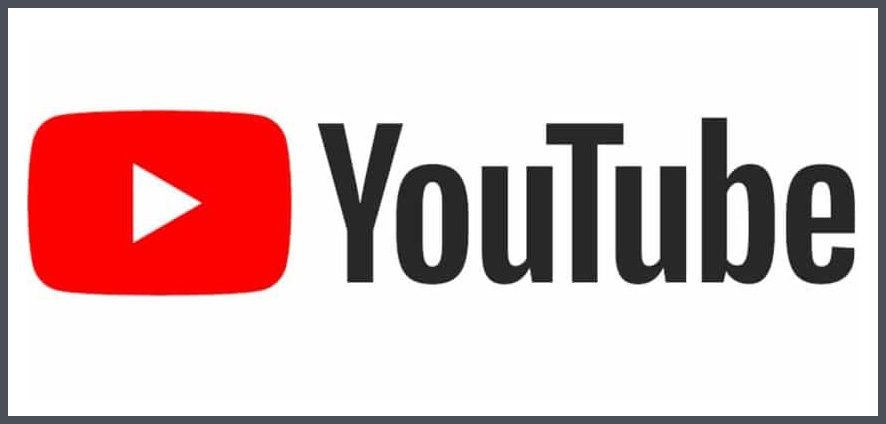Le logo officiel de YouTube