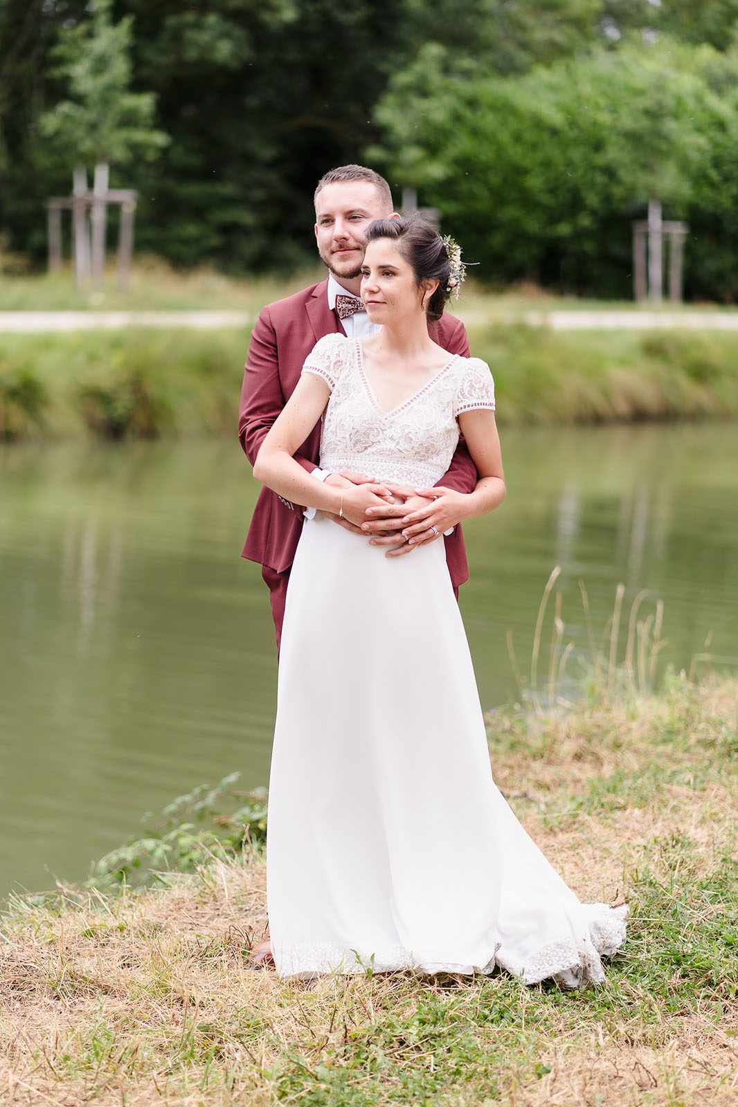 Portrait d'Océane et de Gaëtan, par Michael Jamet, photographe de mariage à Angoulême